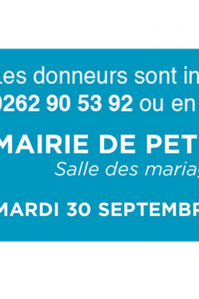 Bandeau don du sang septembre 2025