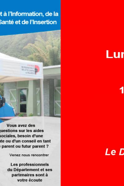 Bandeau caravane d'accès aux droits et à l'information