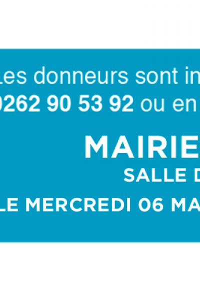 Don du sang du mercredi 6 mai 2026