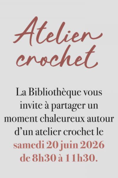 Bandeau atelier crochet