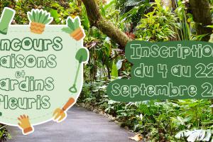 Bandeau concours maisons et jardins fleuris