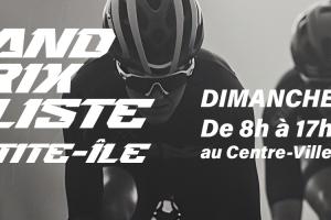 Bandeau grand prix cycliste de Petite-Île