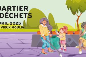 Bandeau Pas de quartier pour nos déchets